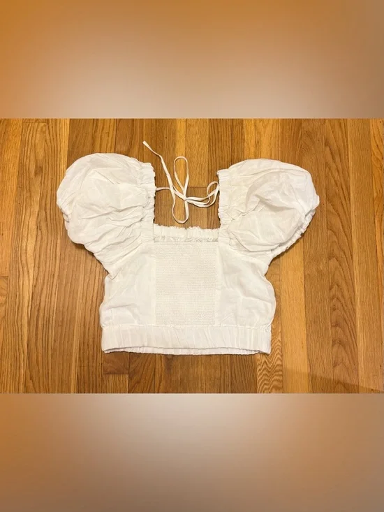 NWOT FRAME Ramie Blouse - Picture 3 of 5